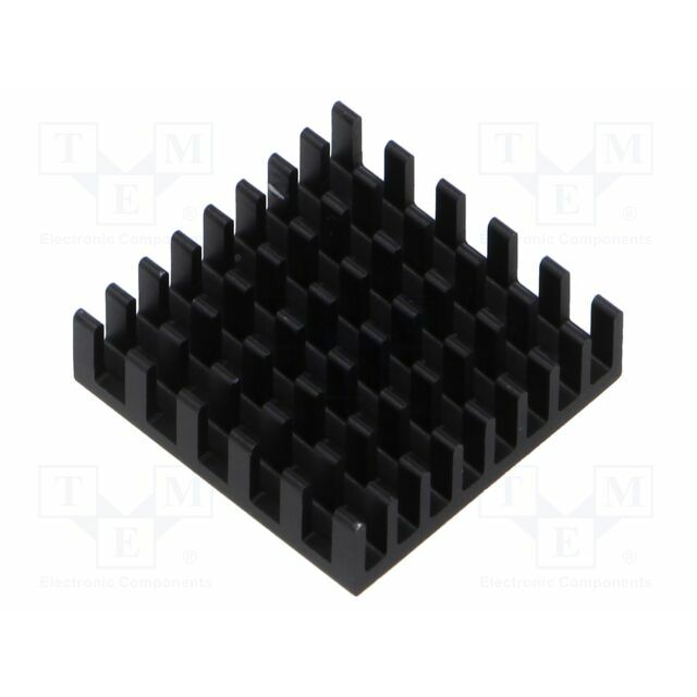 STONECOLD Heatsink: extruded; grilled; black; L: