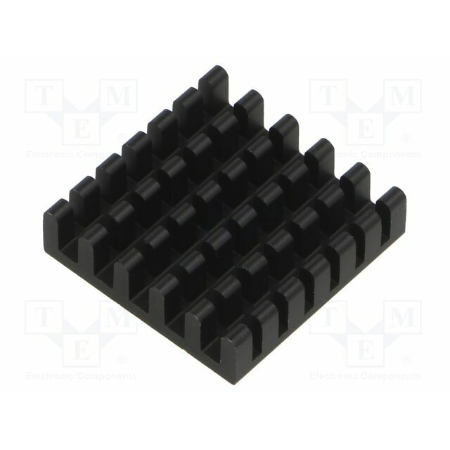STONECOLD Heatsink: extruded; grilled; black; L: