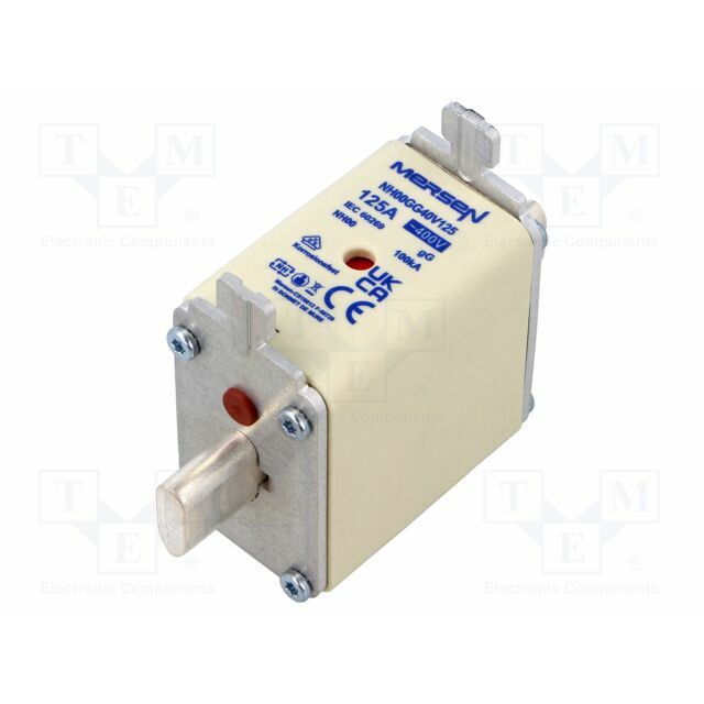 MERSEN Fuse: fuse; NH00; ceramic,industrial