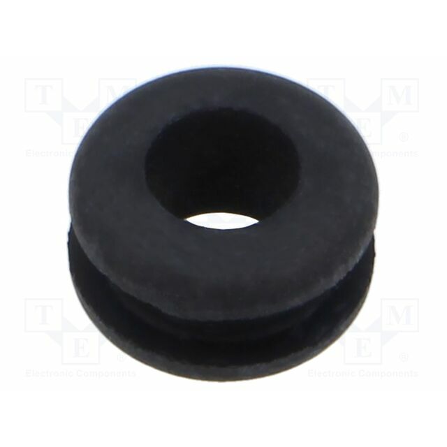 ESSENTRA Grommet; Ømount.hole: 12mm; Øhole: