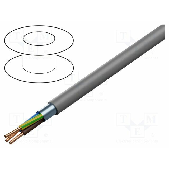 HELU Wire; (N)YM(St)-J; 5G1.5mm2; wire