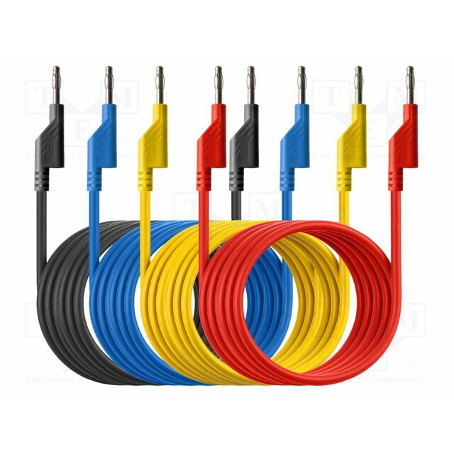 PEAKTECH Test lead: kit; banana plug