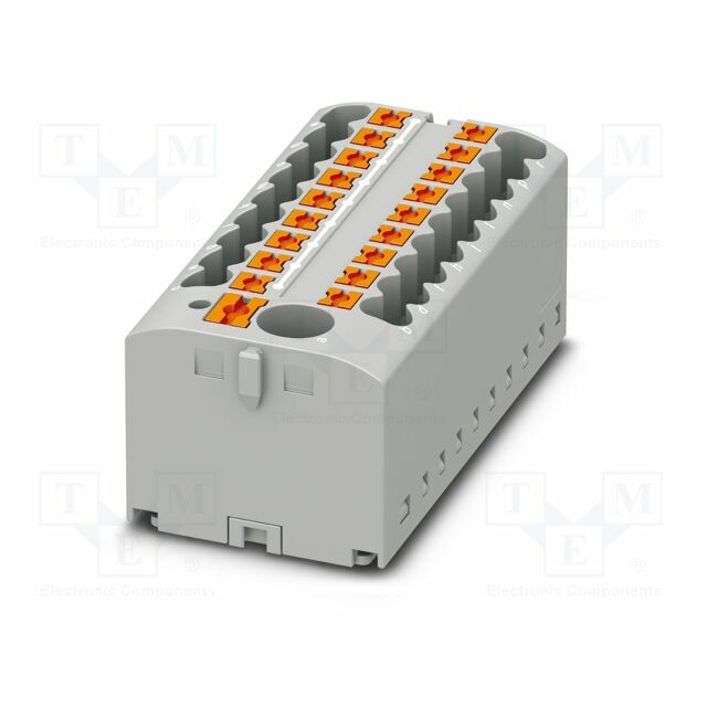 PHOENIX CONTACT Splice terminal: rail; 24A