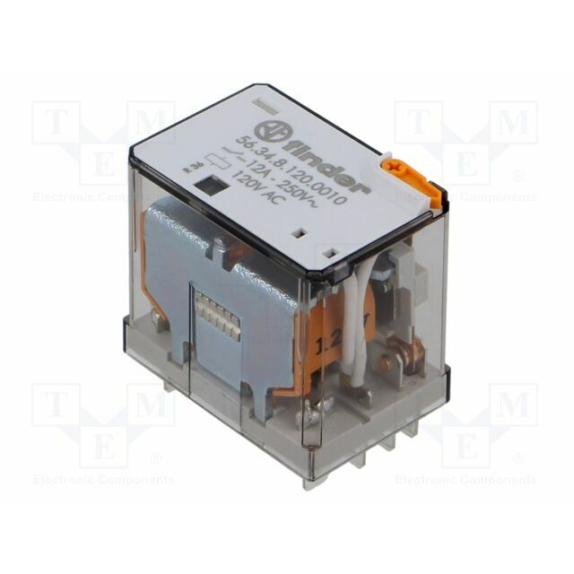 FINDER Relay: electromagnetic; 4PDT; Icontacts max: