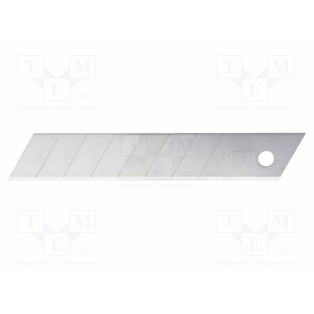 NEO TOOLS Blade; 18mm; 10pcs. |