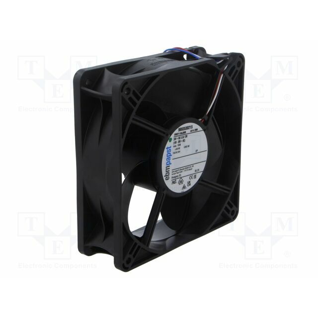 EBM-PAPST Fan: DC; 119x119x38mm; axial; 24VDC