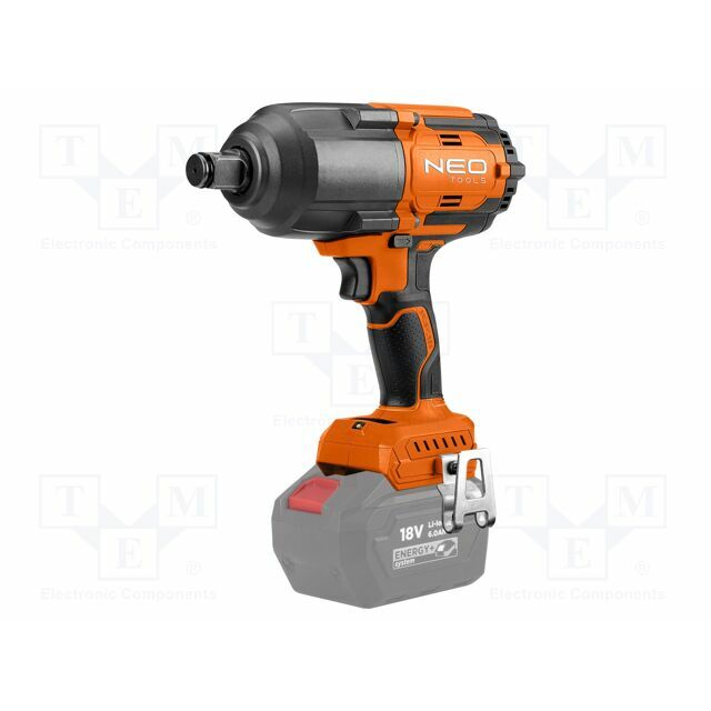 NEO TOOLS Impact wrench; battery; 0÷1000rpm