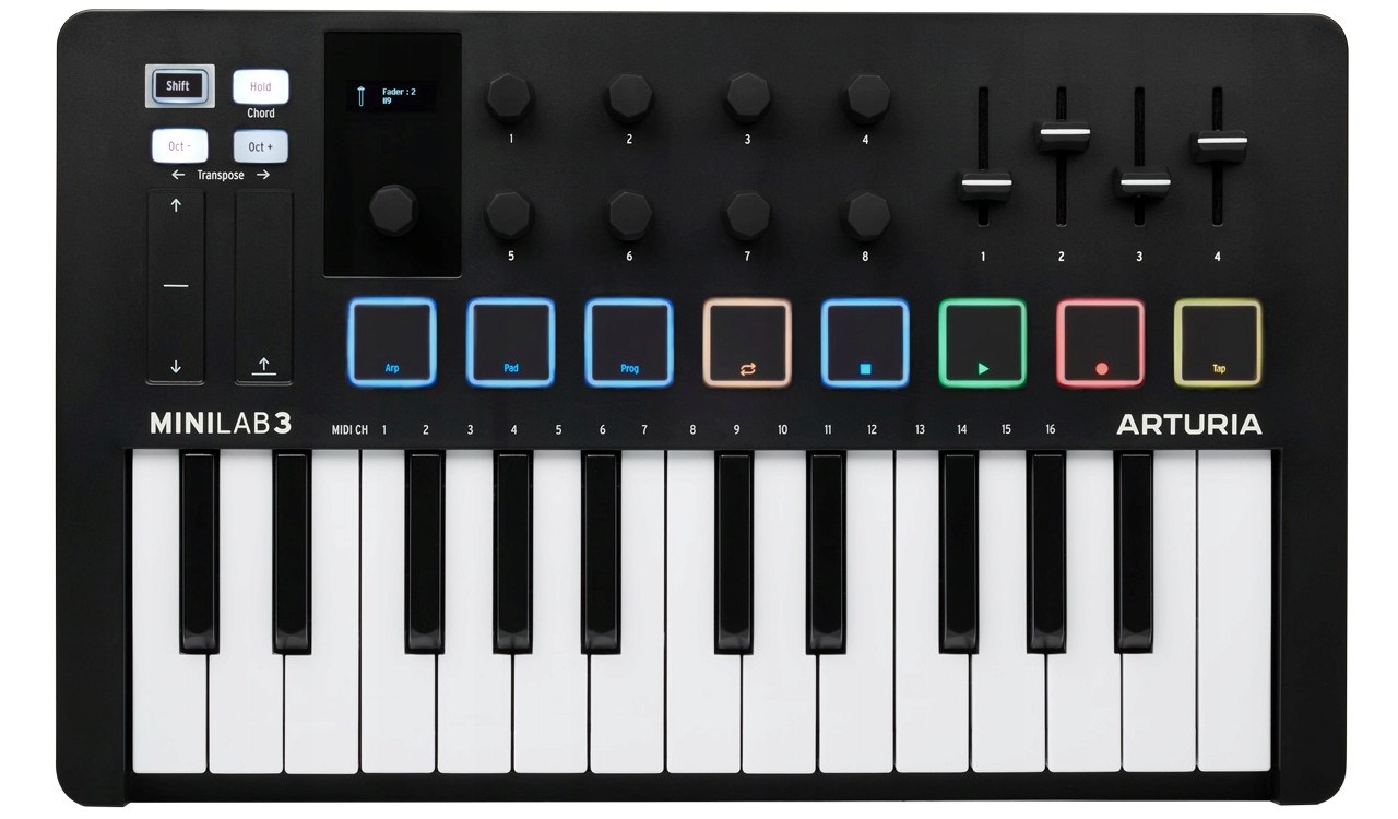 Arturia MiniLab 3 - MIDI control