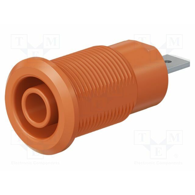 STAUBLI Laboratory connector: 4mm banana; socket