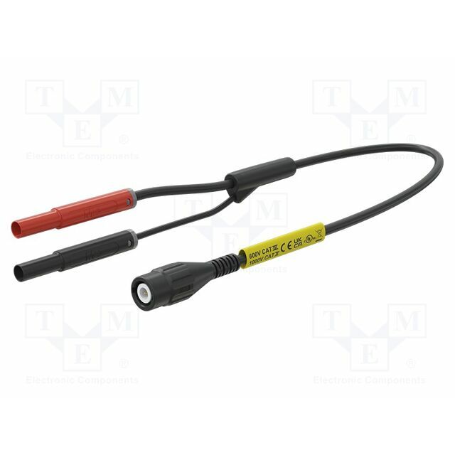 STAUBLI Test lead: single; BNC plug