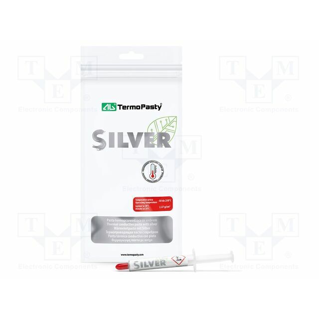 AG TERMOPASTY Heat transfer paste; silver