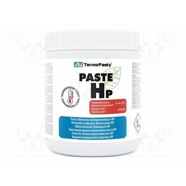 AG TERMOPASTY Heat transfer paste; silicon