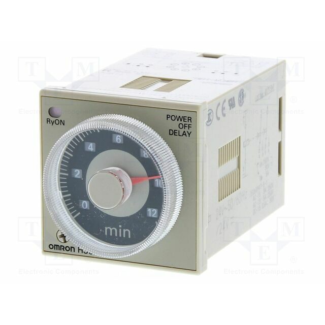 OMRON Timer; 0,05÷12s; DPDT; 24VAC