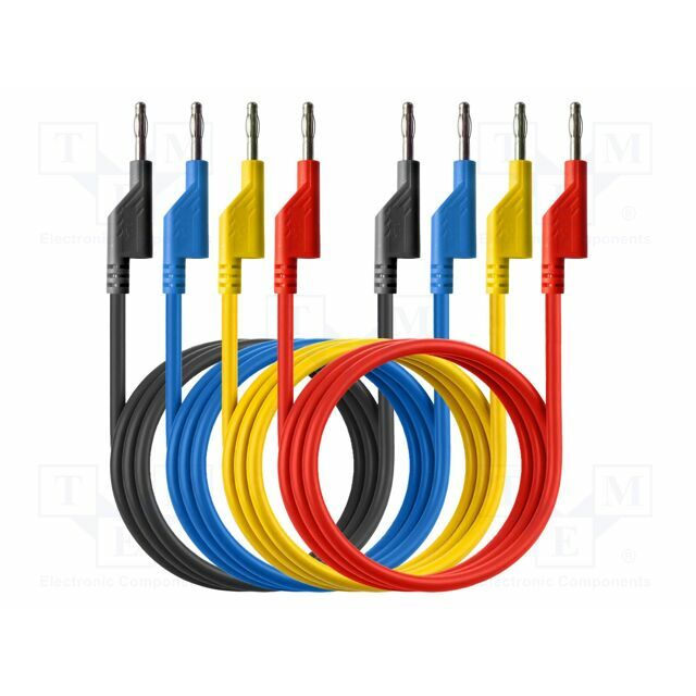 PEAKTECH Test lead: kit; banana plug