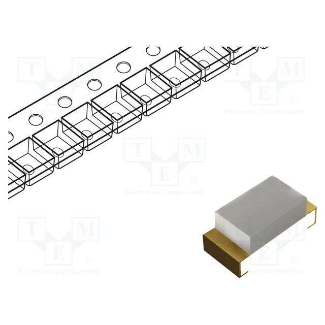 KINGBRIGHT ELECTRONIC LED; red; SMD; 0603