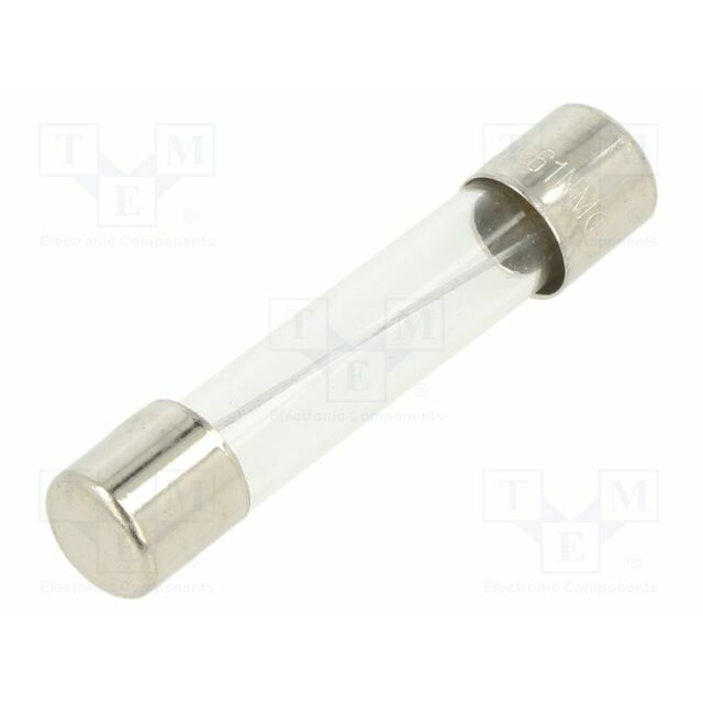 OPTIFUSE Fuse: fuse; 6.3x32mm; glass