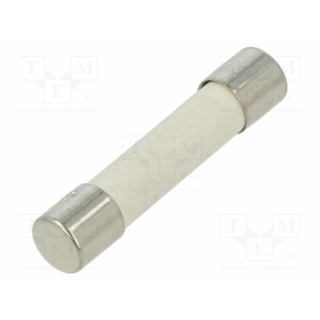 EATON/Bussmann Fuse: fuse; 6.3x32mm; ceramic