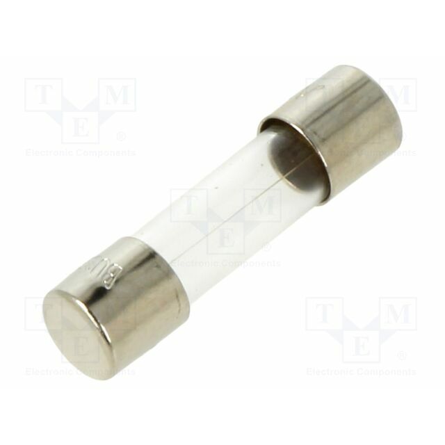 EATON/Bussmann Fuse: fuse; 5x20mm; cylindrical,glass