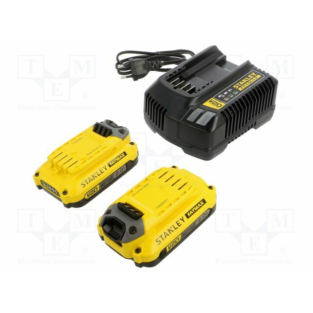 STANLEY Re-battery: Li-Ion; 18V; 4Ah; Kit:
