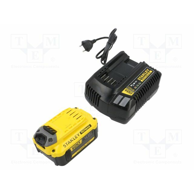STANLEY Re-battery: Li-Ion; 18V; 2Ah; Kit: