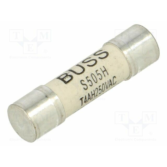EATON/Bussmann Fuse: fuse; 5x20mm; ceramic,cylindrical