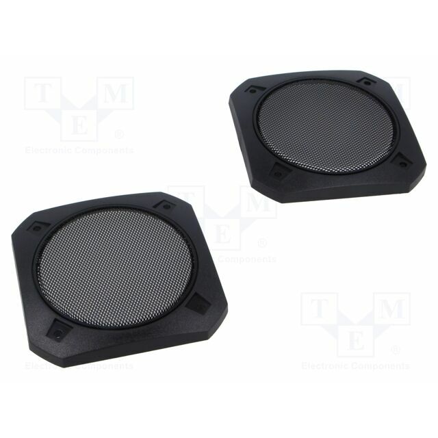 MTA Loudspeaker grille; 100mm; metal,plastic