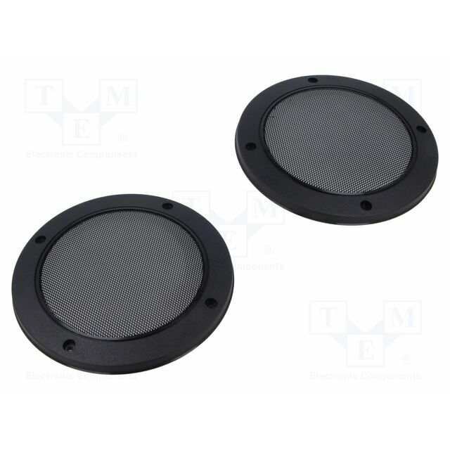 MTA Loudspeaker grille; 130mm; metal,plastic