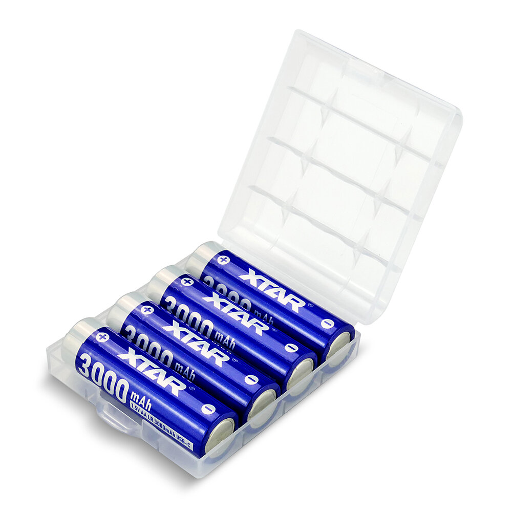 4x XTAR R6/AA 1.5V Li-ion