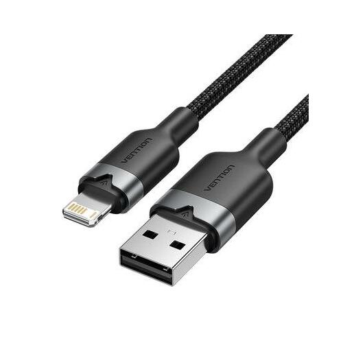 CABLE USB2.0 TO LIGHTNING/1M BLACK