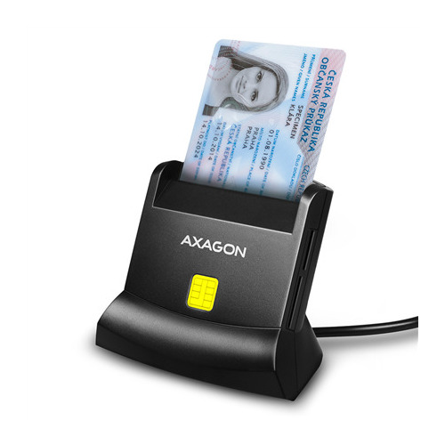 Axagon desktop stand reader Smart card