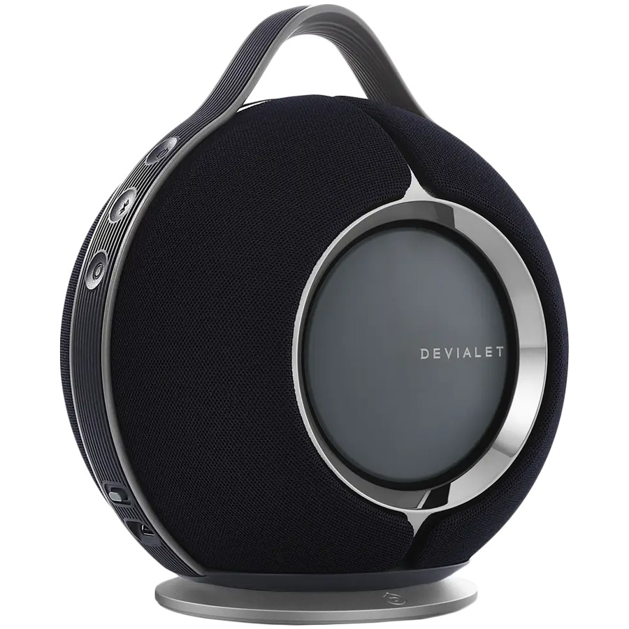 Devialet Mania Deep Black with dock