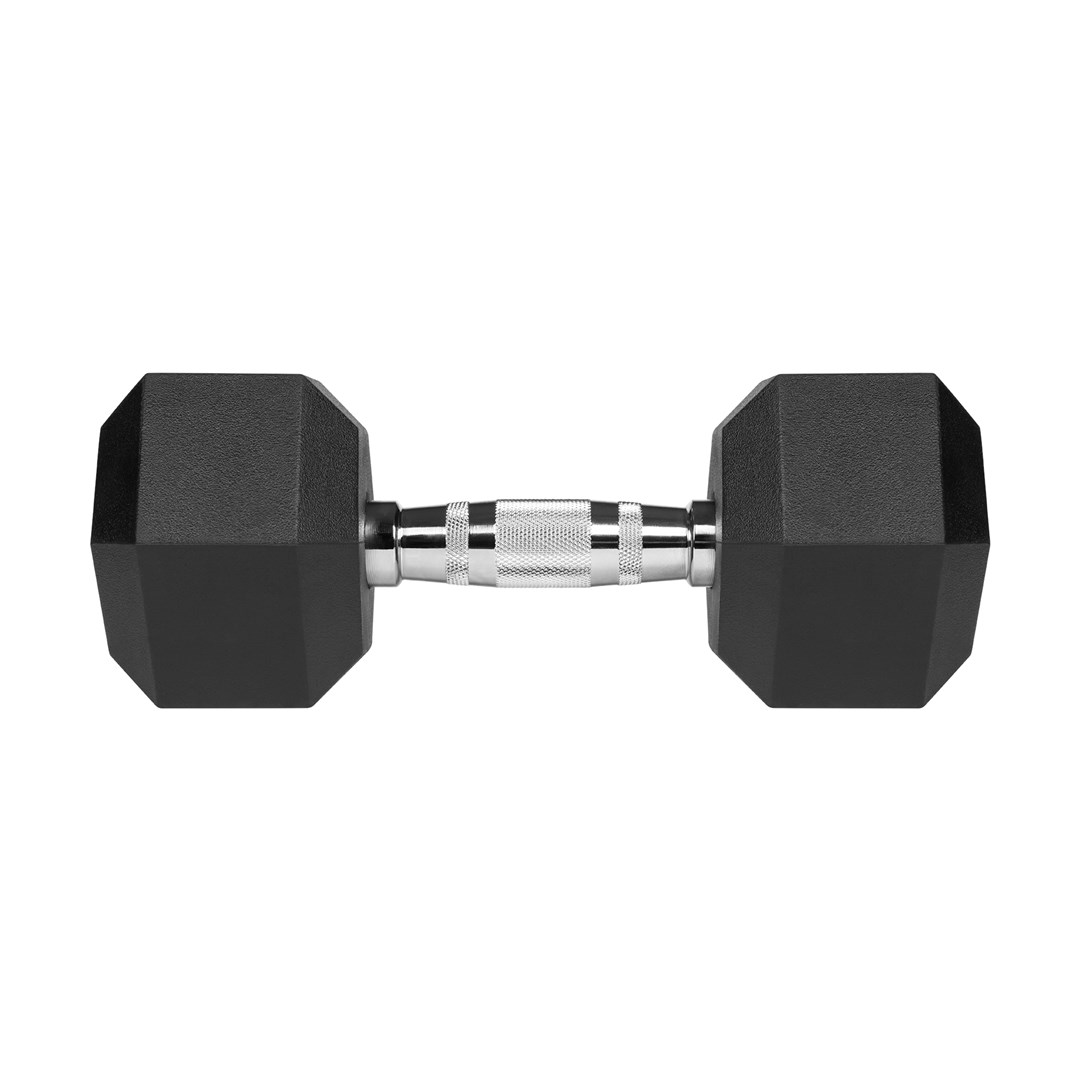 REBEL ACTIVE Hantle żeliwne gumowane 2x10