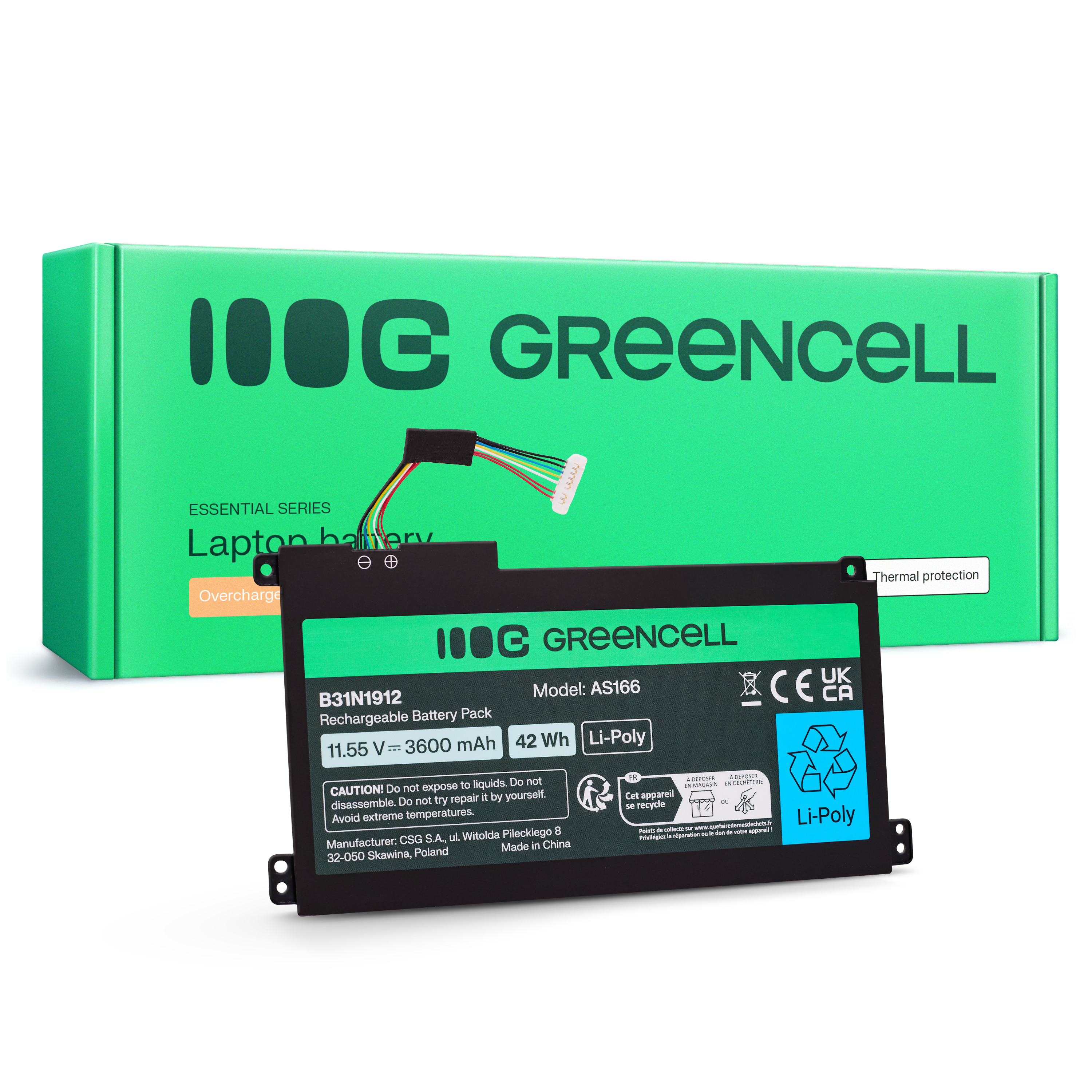 GREEN CELL Greencell Battery for Asus