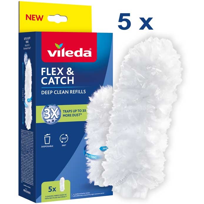 VILEDA Flex & Catch dust inserts