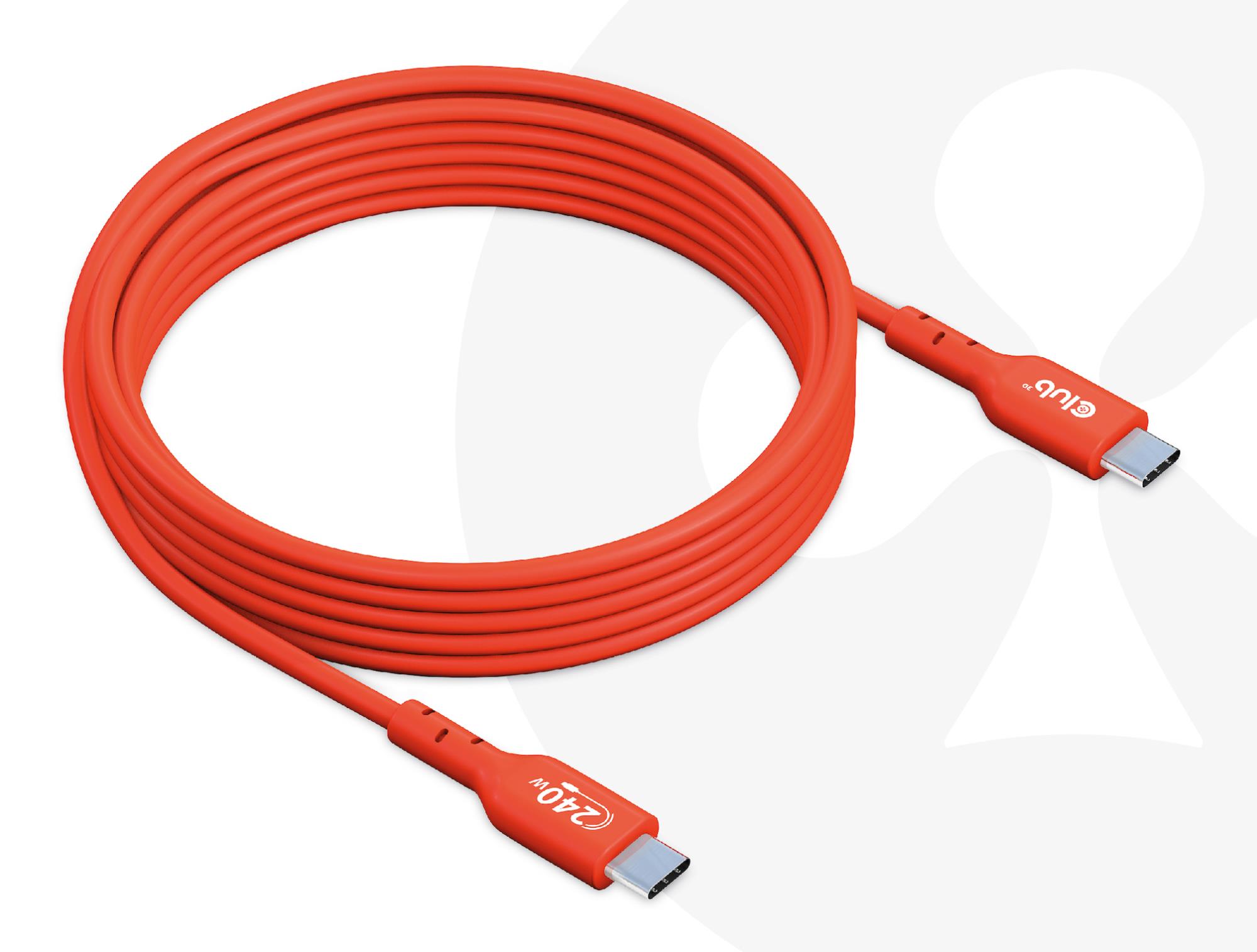 CLUB 3D CABLE USB-C TO USB-C