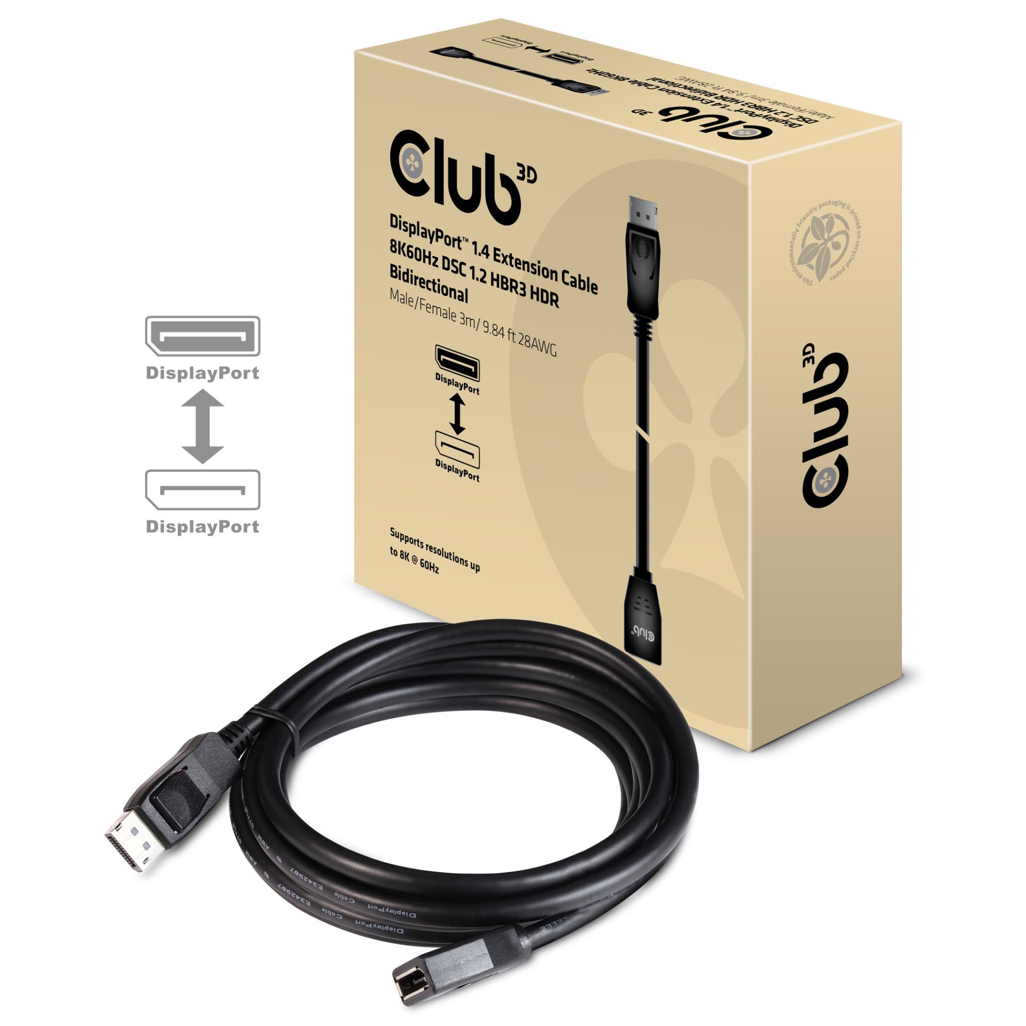 Club 3D CAC-1023 DisplayPort 1.4