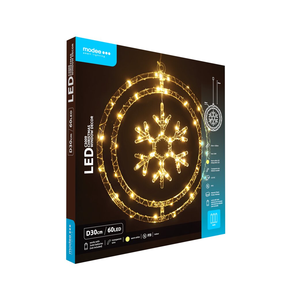 BAT Modee WARM 60LED ML-C3009 Ziemassvētku