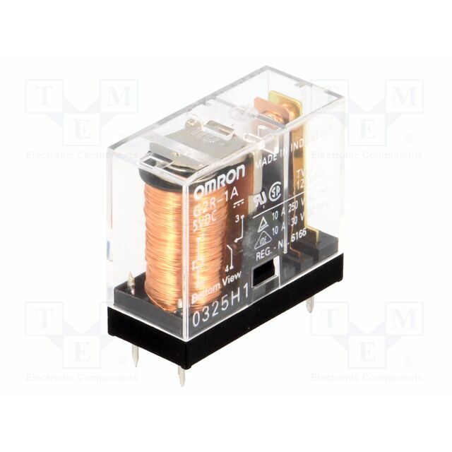 OMRON Electronic Components Relay: electromagnetic; Ucoil: