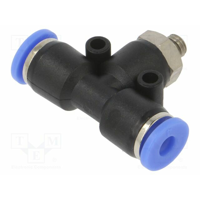PNEUMAT Push-in fitting; T-tap splitter; -0