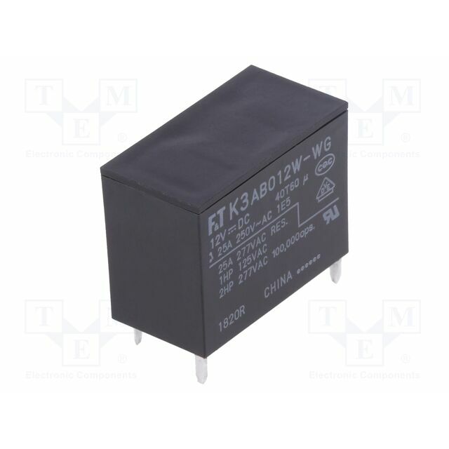 FCL Components Relay: electromagnetic; Ucoil: 12VDC