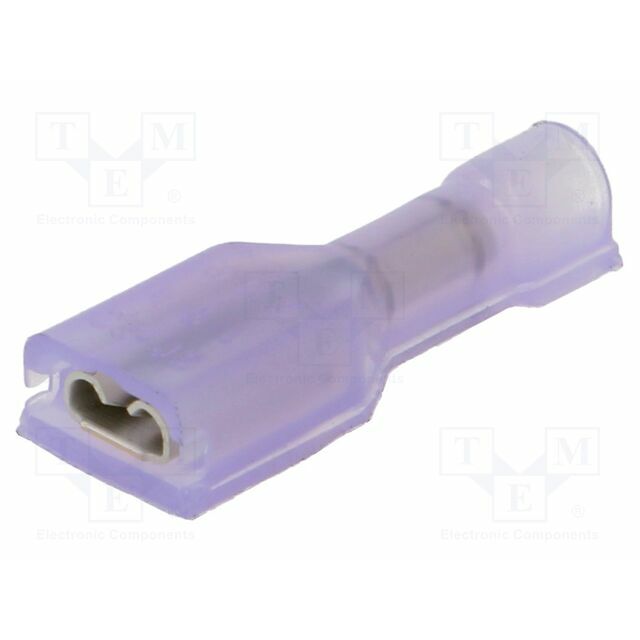 TE CONNECTIVITY Terminal: flat; Plating: tinned