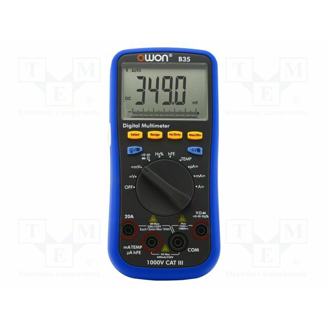 OWON Digital multimeter; Bluetooth; LCD; 3