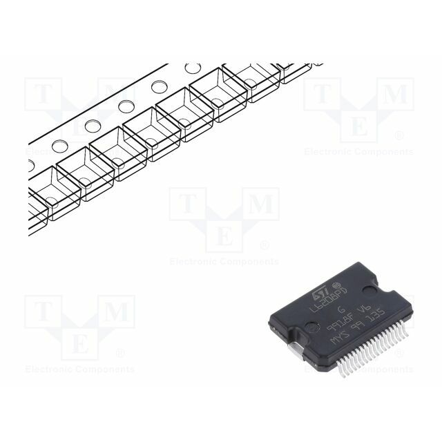 STMICROELECTRONICS IC: driver; H-bridge; stepper motor