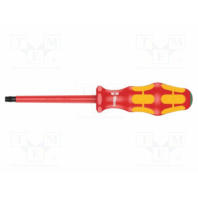 Screwdriver: insulated; Torx®; TX30; Blade length: