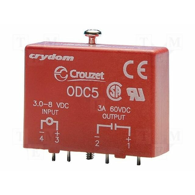 Relay: solid state; Ucntrl: 2.75÷8VDC