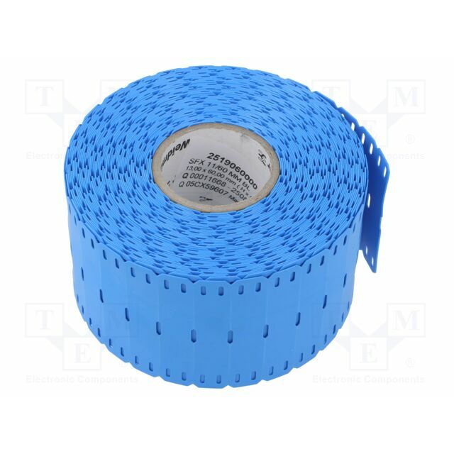 WEIDMÜLLER Label; polyurethane; blue; -40÷90°C; cable