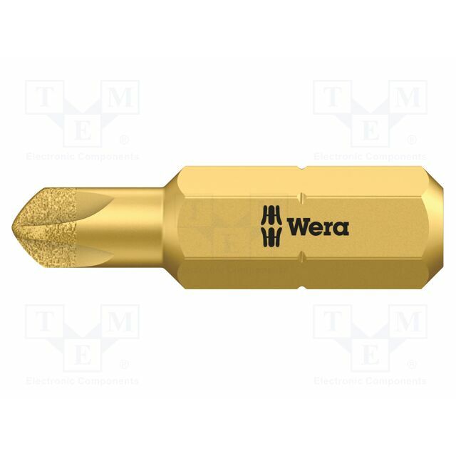 Screwdriver bit; Torq-Set®; TS6; 1/4"; Overall