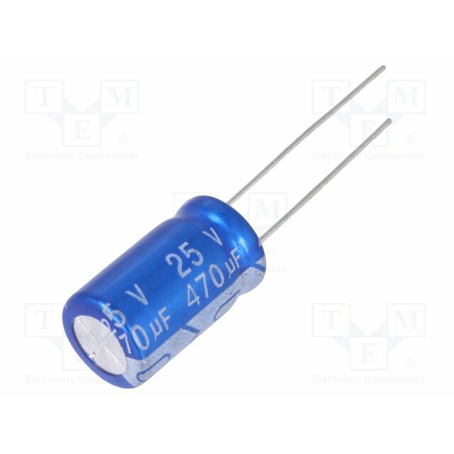 JB CAPACITORS Capacitor: electrolytic; THT; 470uF