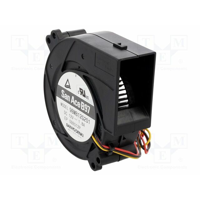 SANYO DENKI Fan: DC; Ø97x33mm; axial