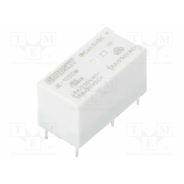 GOODSKY Relay: electromagnetic; Ucoil: 5VDC; SPST-NO